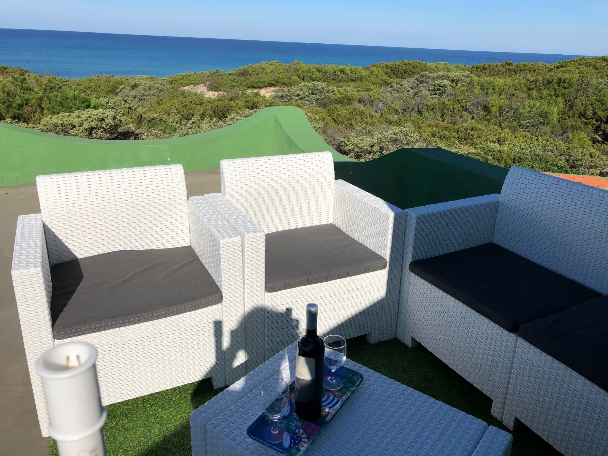 'Villa verde' in Strandnähe-Buiten