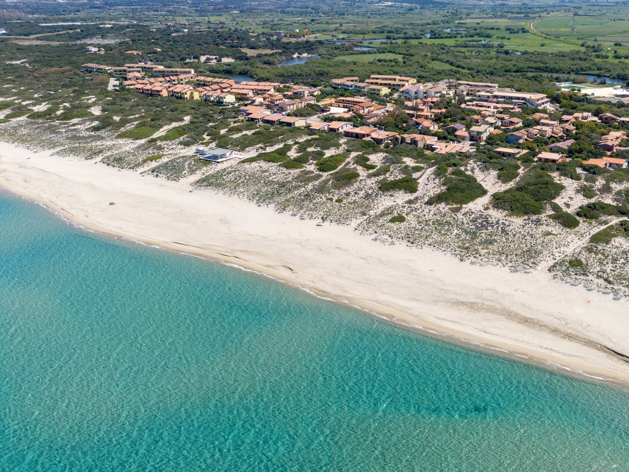 'Villa verde' in Strandnähe-Omgeving