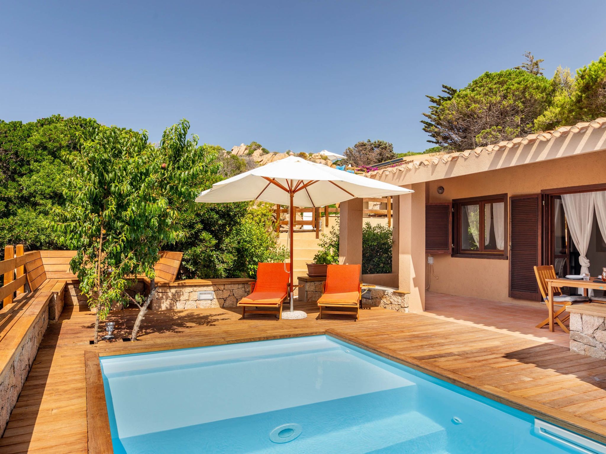 Suite Rosa 7 mit privatem Pool-Outside