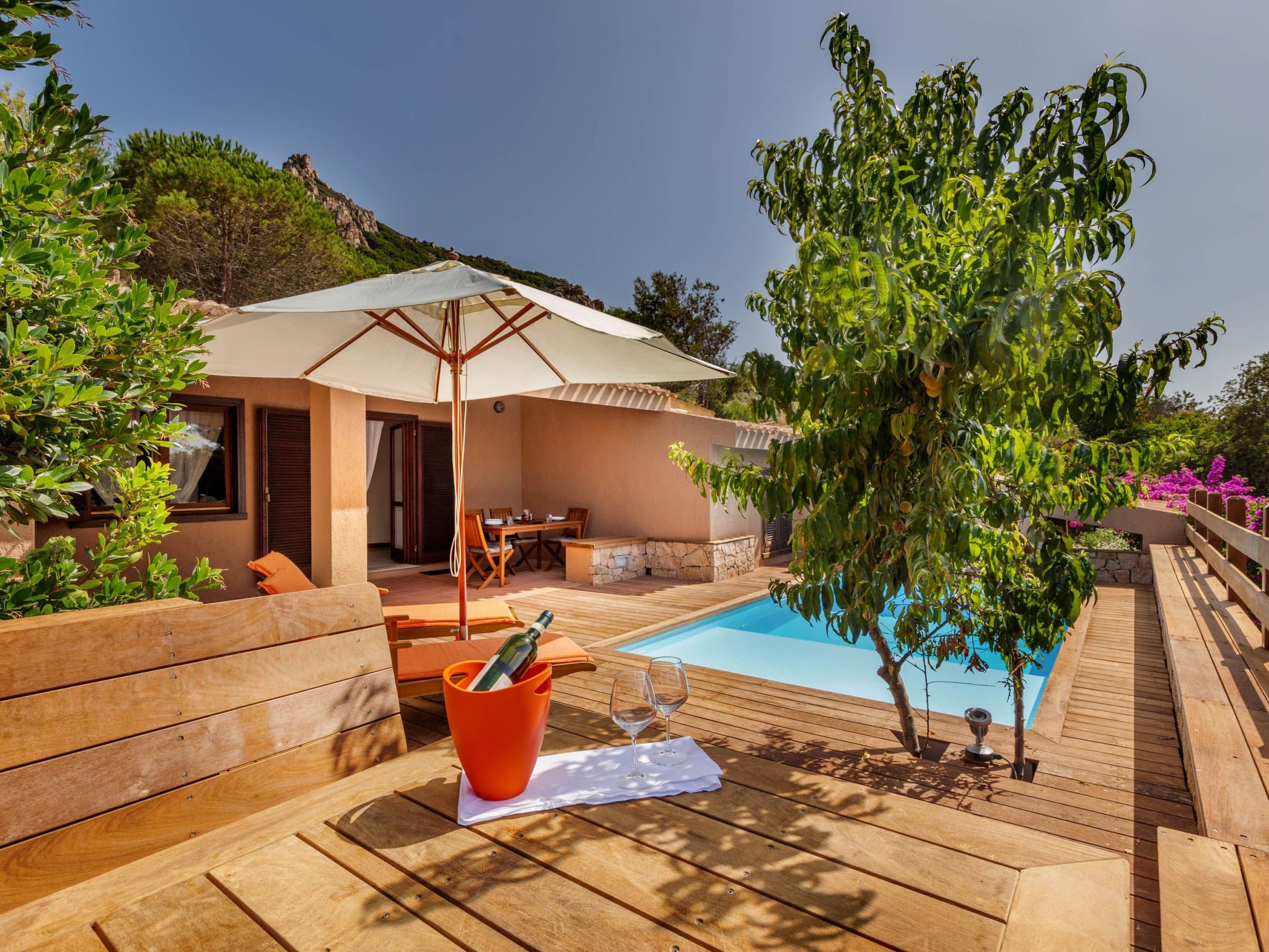 Suite Rosa 7 mit privatem Pool-Outside