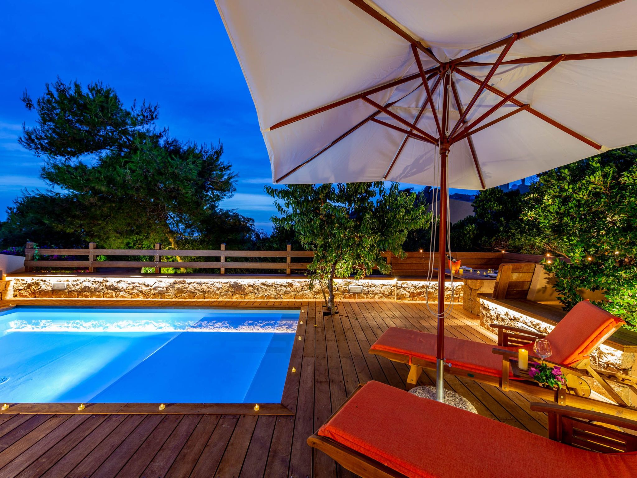 Suite Rosa 7 mit privatem Pool-Outside