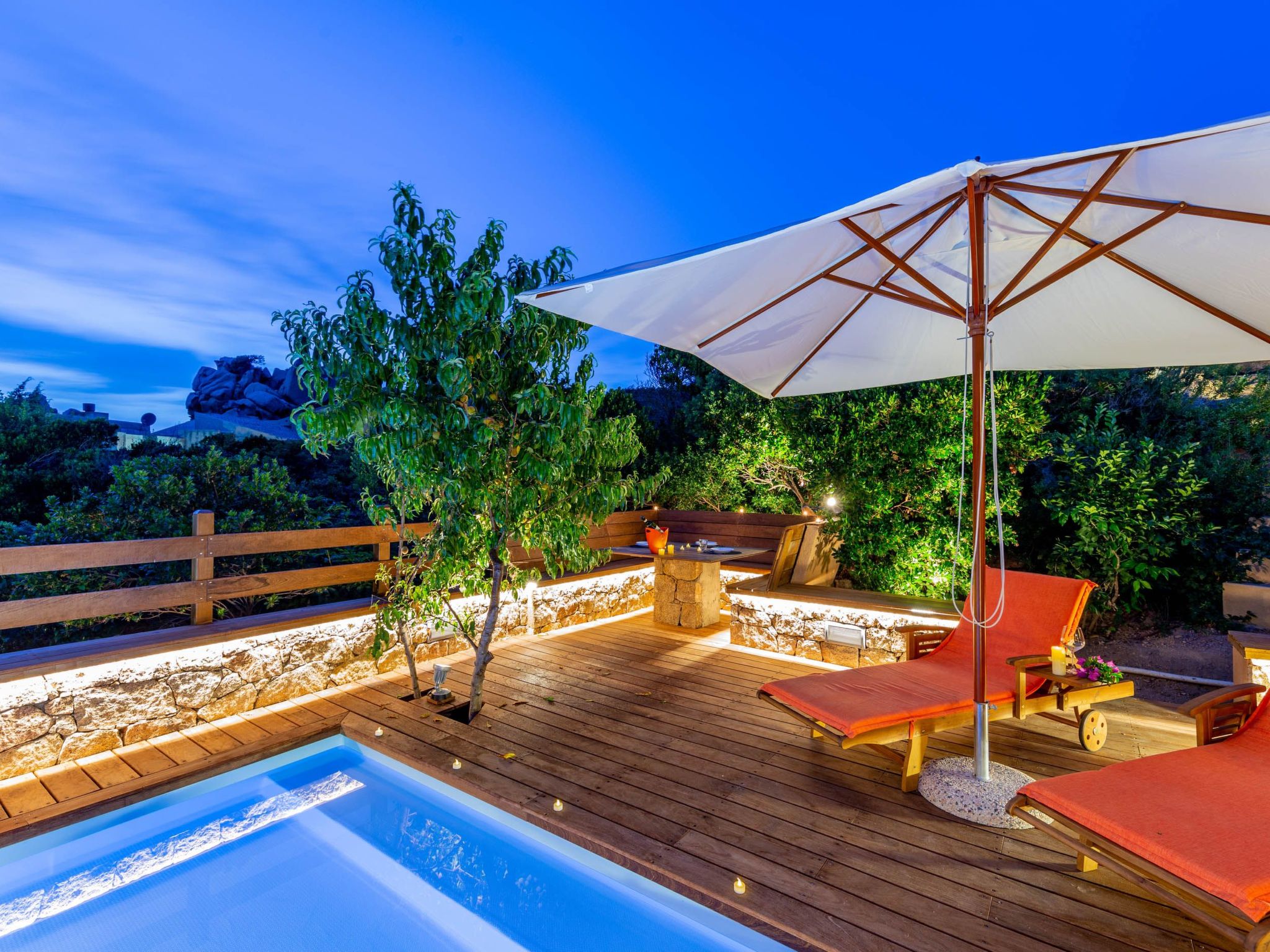 Suite Rosa 7 mit privatem Pool-Outside