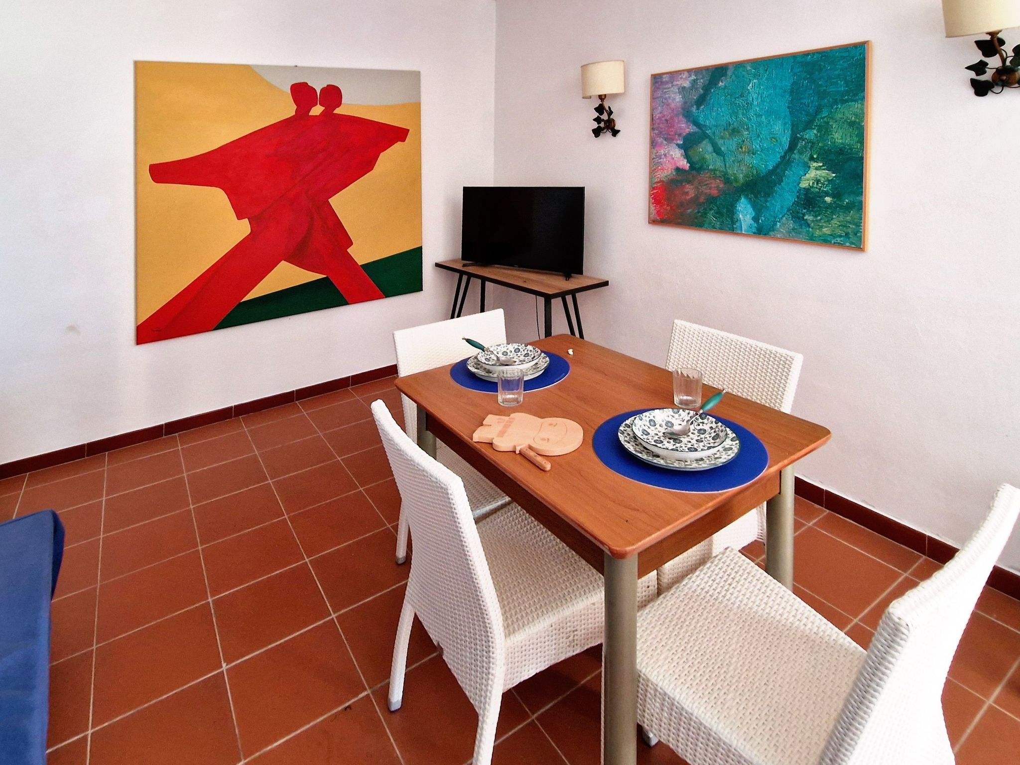 Dreizimmerwohnung mit Panoramablick in Costa Paradiso