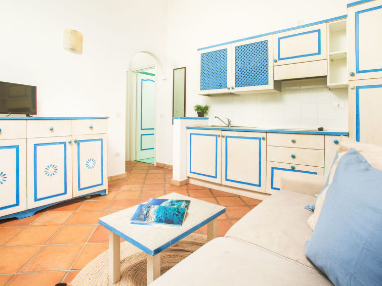 Licht appartement in Porto Pozzo op 350 meter van de zee in Porto Pozzo