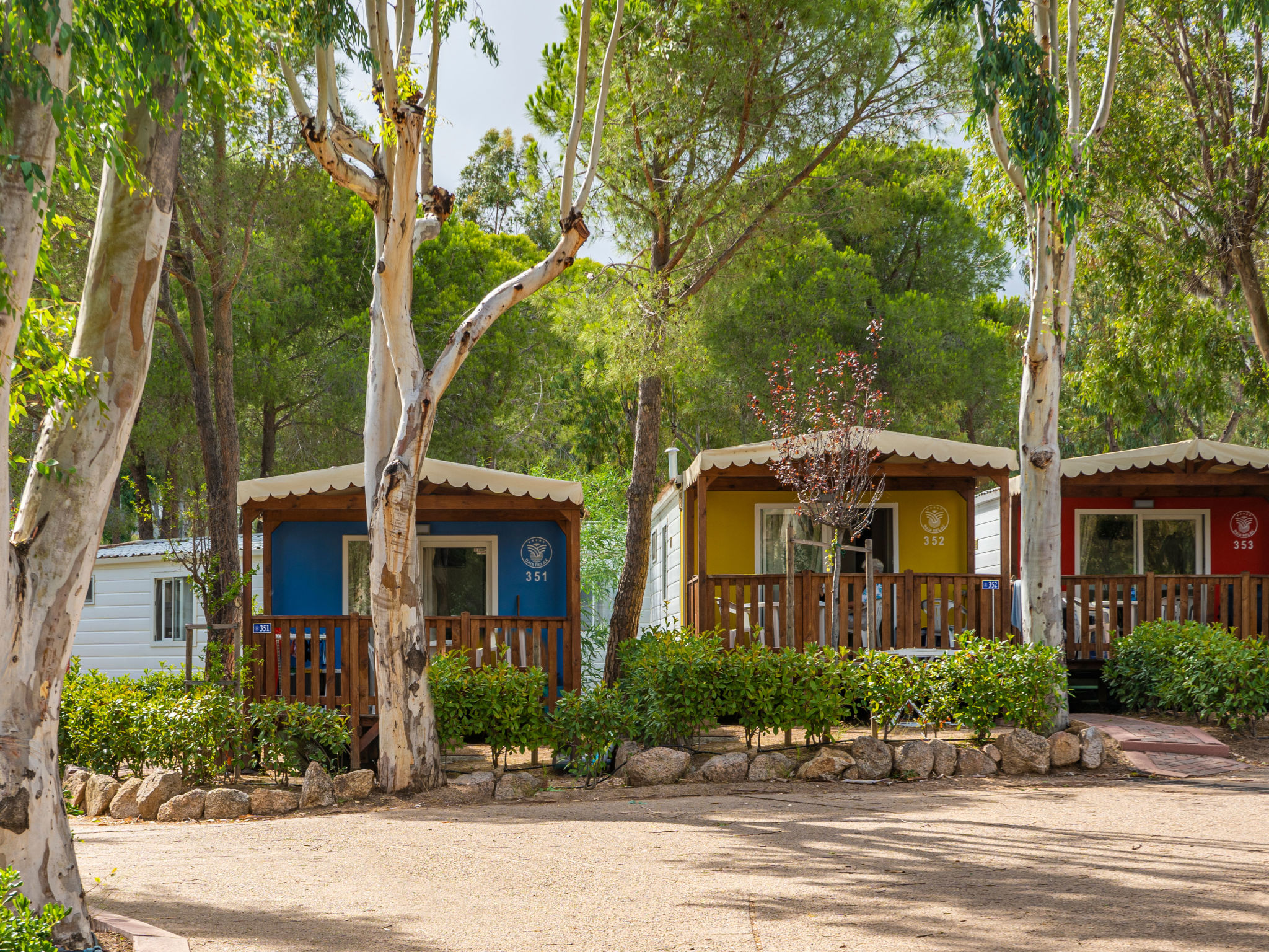 Ferienhaus mit umzäuntem Garten in Cannigione (Italien) und 1 Hund erlaubt