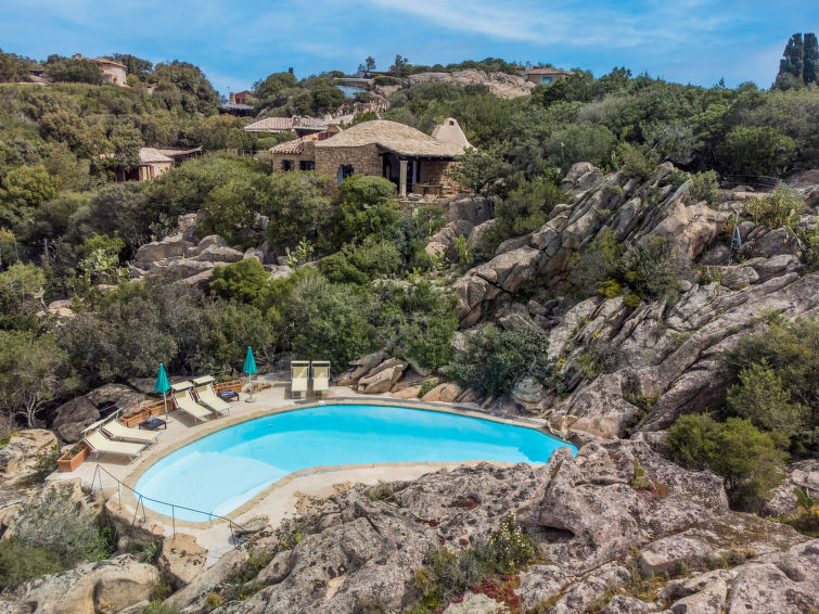 6-persoons villa met privézwembad en zeezicht in Porto Cervo in Porto Cervo