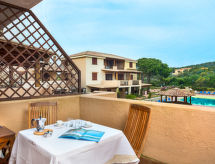 Knusse studio voor 2 bij zee, zwembad en golf in Porto Cervo - thumbnail 5
