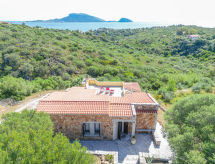 Vrijstaande villa bij Pittulongu, 850m van zandstrand - thumbnail 3