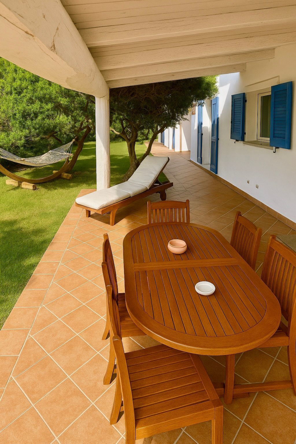 Ferienhaus mit umzäuntem Garten in Olbia (Italien) und 1 Hund erlaubt