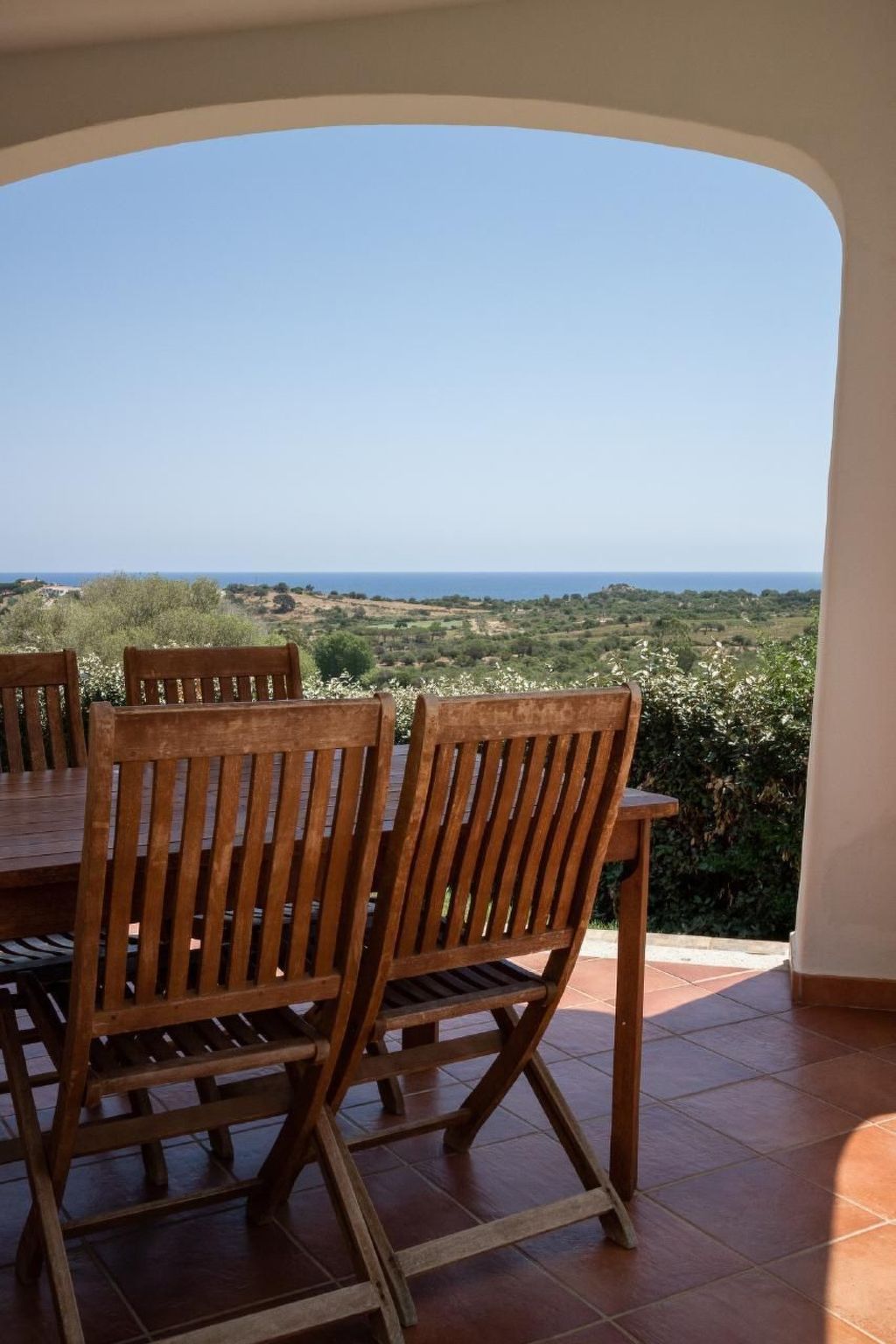 Villa mit gemeinsamem Pool und Meerblick-Binnen