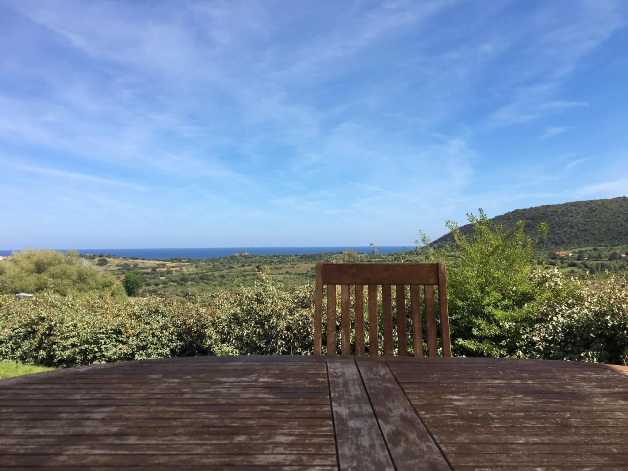 Villa mit gemeinsamem Pool und Meerblick-Binnen