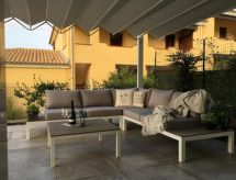 Modern rijtjeshuis in Agrustos, op 800m van zee met tuin en terras - thumbnail 6
