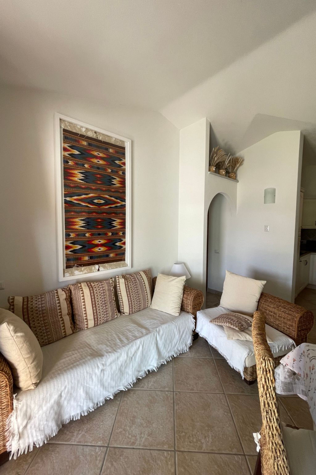 Haus 1 Kilometer vom Strand von Porto Ainu entfernt-Binnen