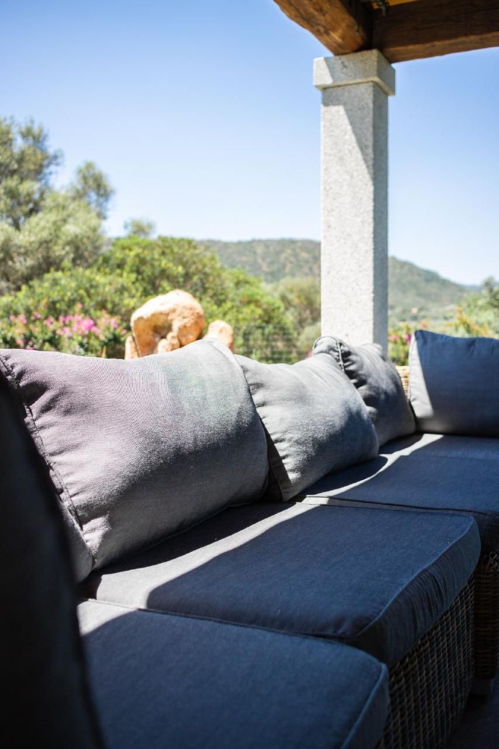 Haus 1 Kilometer vom Strand von Porto Ainu entfernt-Binnen
