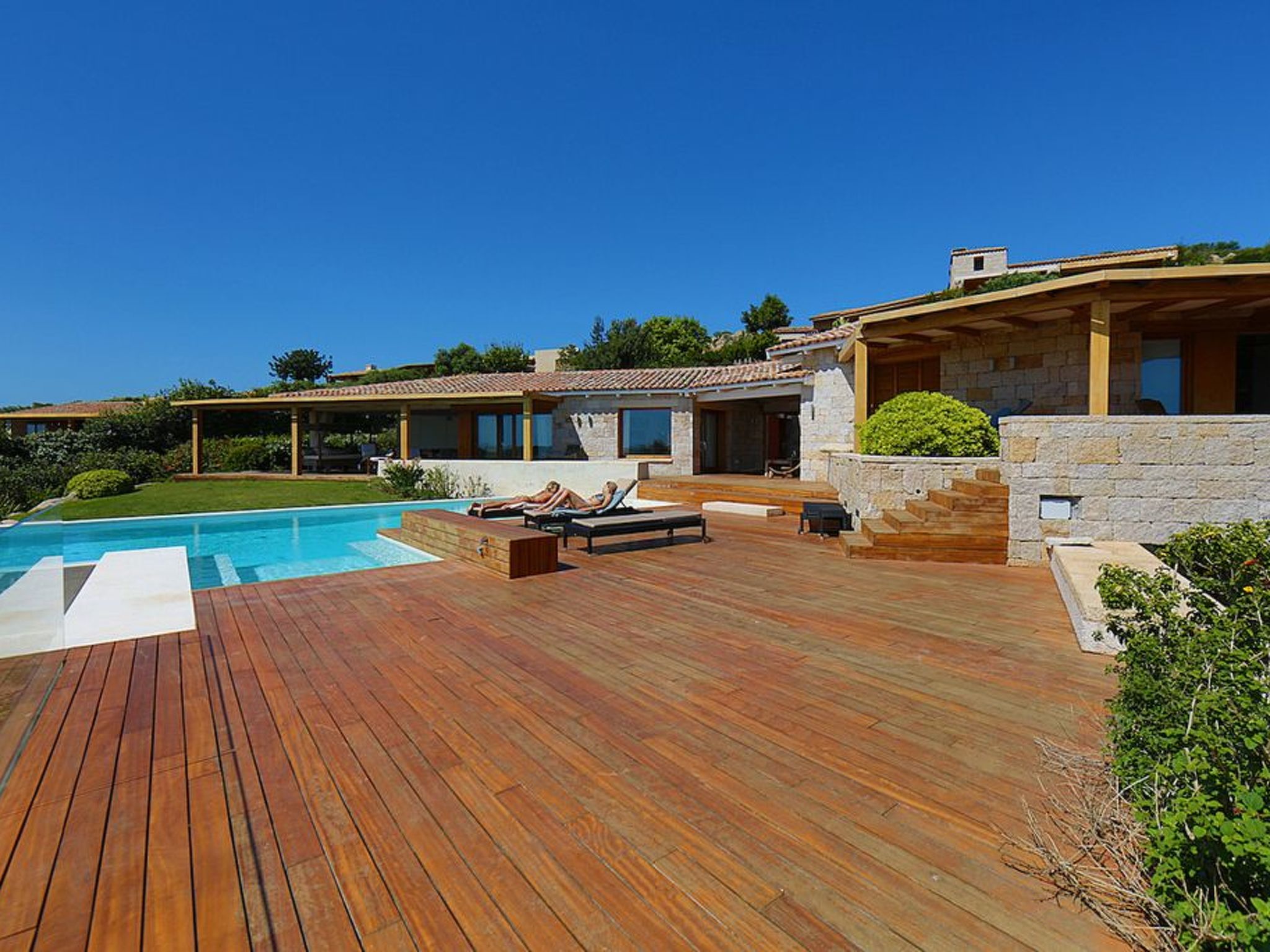 Villa Bonnie, Meerblick, Schwimmbad mit Jacuzzi