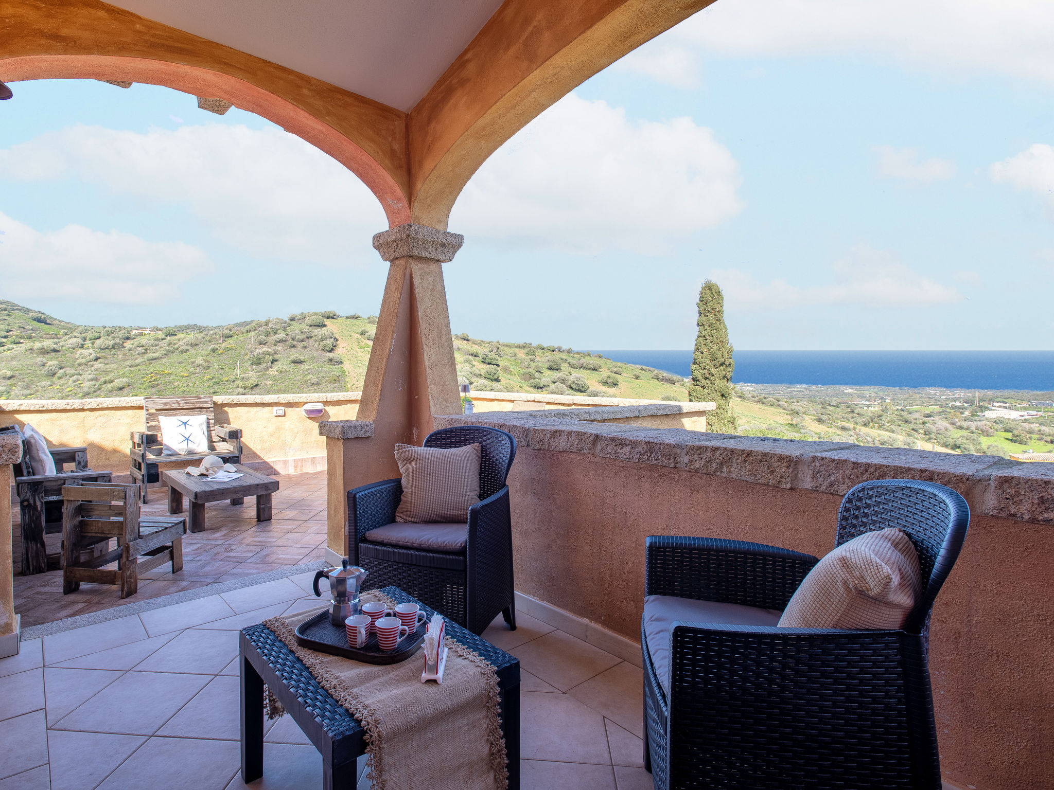 Ferienhaus in Budoni (Italien) und 1 Hund erlaubt