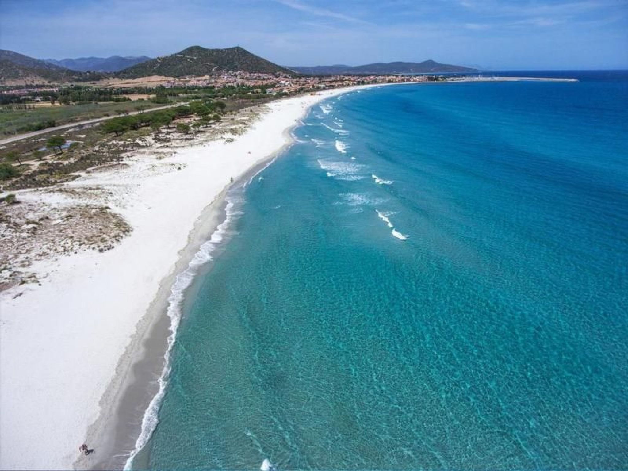 Mit Wasserblick-Binnen