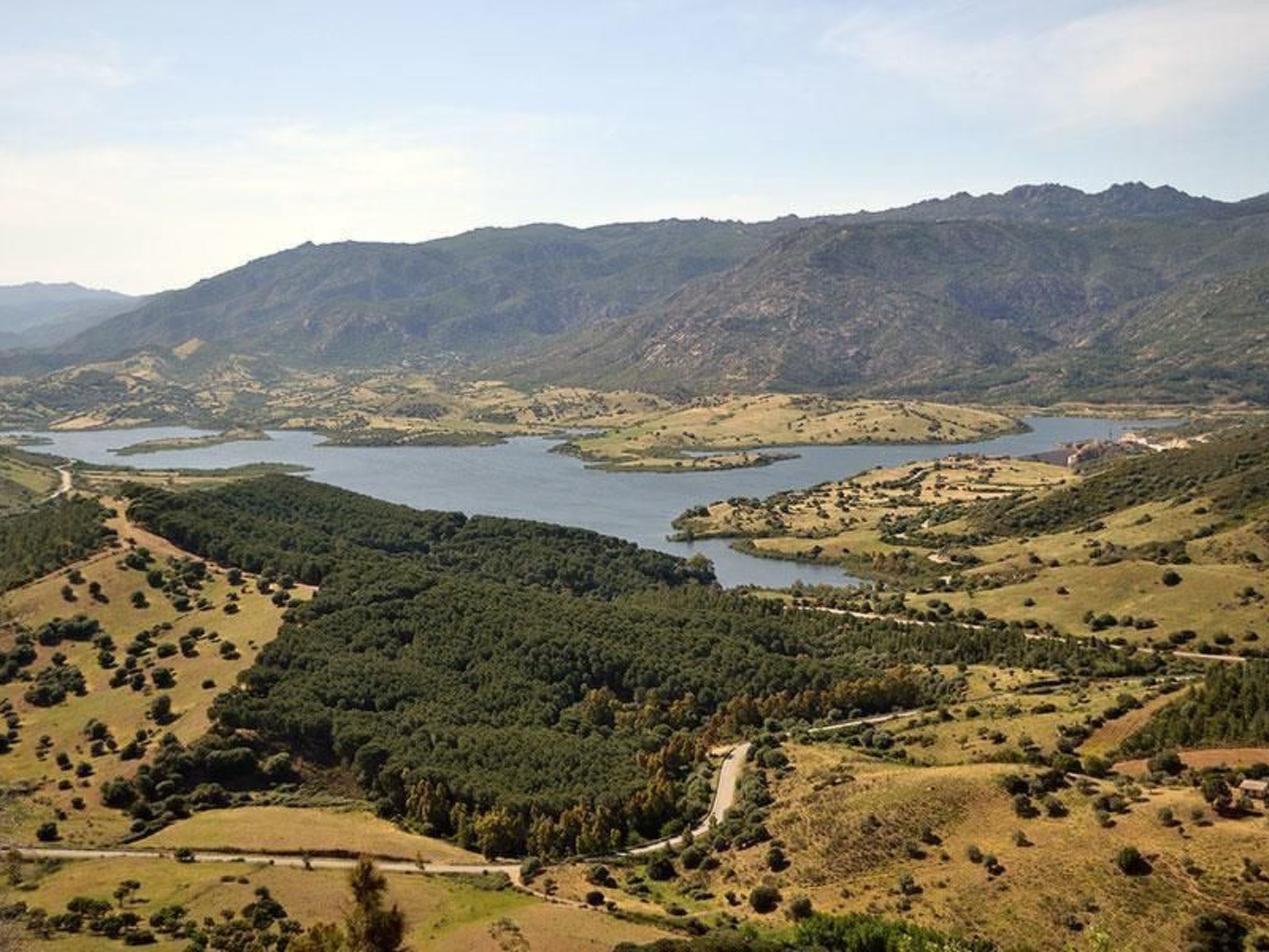 Mit Wasserblick-Binnen