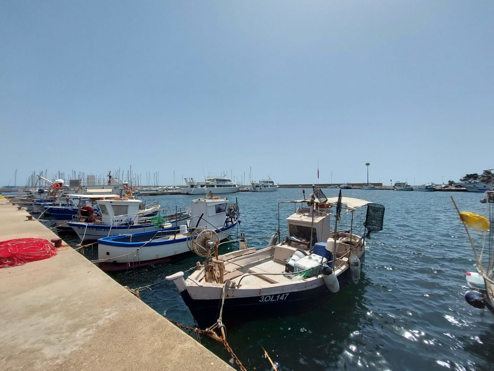 Schöne, strandnahe Wohnung in La Caletta mit Grill-Area