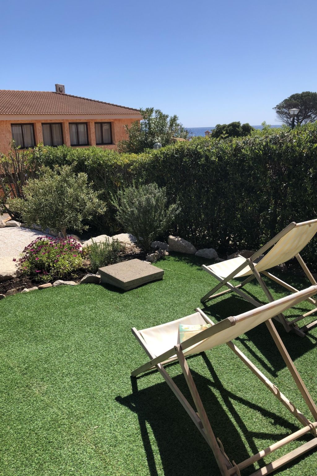 Gemütliches Ferienhaus mit Kamin in Porto Tramatzu-Binnen