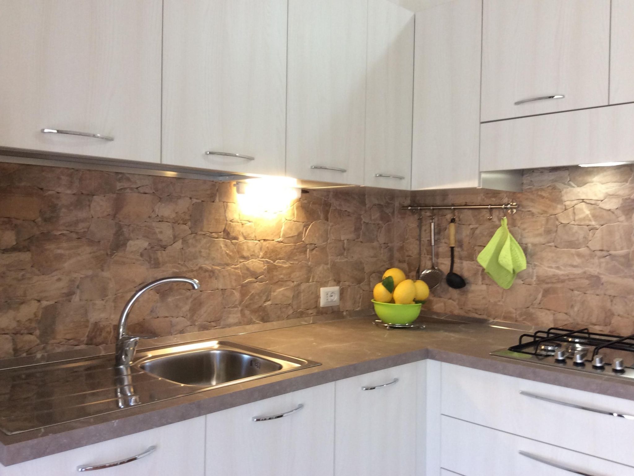 Gemütliches Ferienhaus mit Kamin in Porto Tramatzu-Binnen