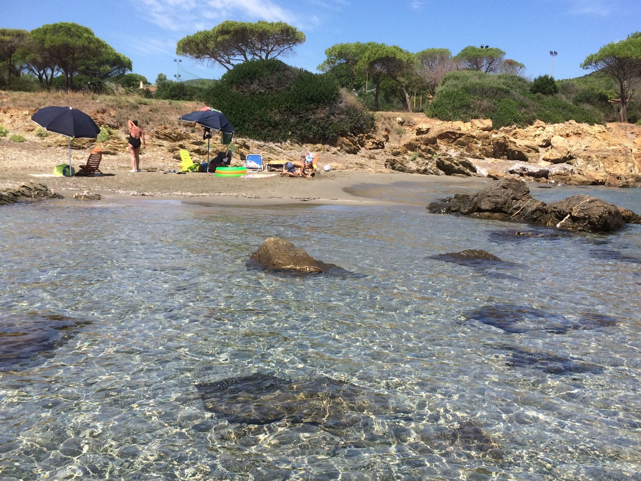 Gemütliches Ferienhaus mit Kamin in Porto Tramatzu-Binnen