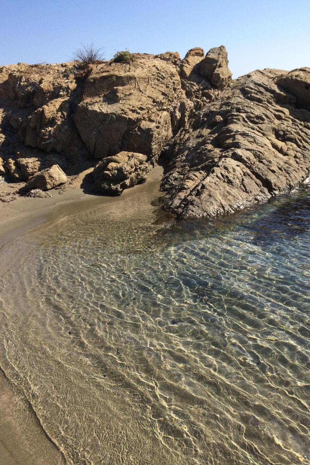 Gemütliches Ferienhaus mit Kamin in Porto Tramatzu-Binnen