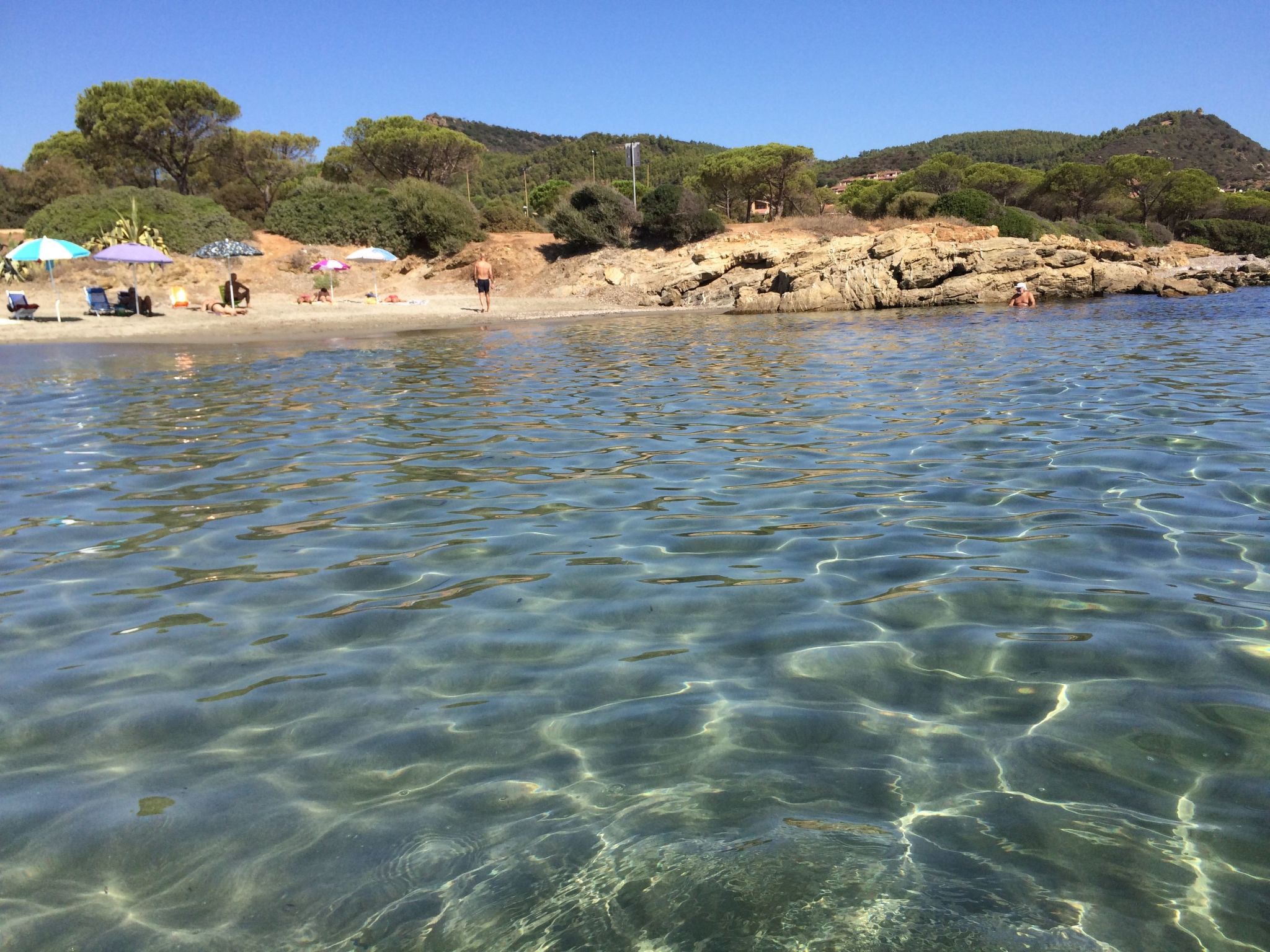 Gemütliches Ferienhaus mit Kamin in Porto Tramatzu-Binnen
