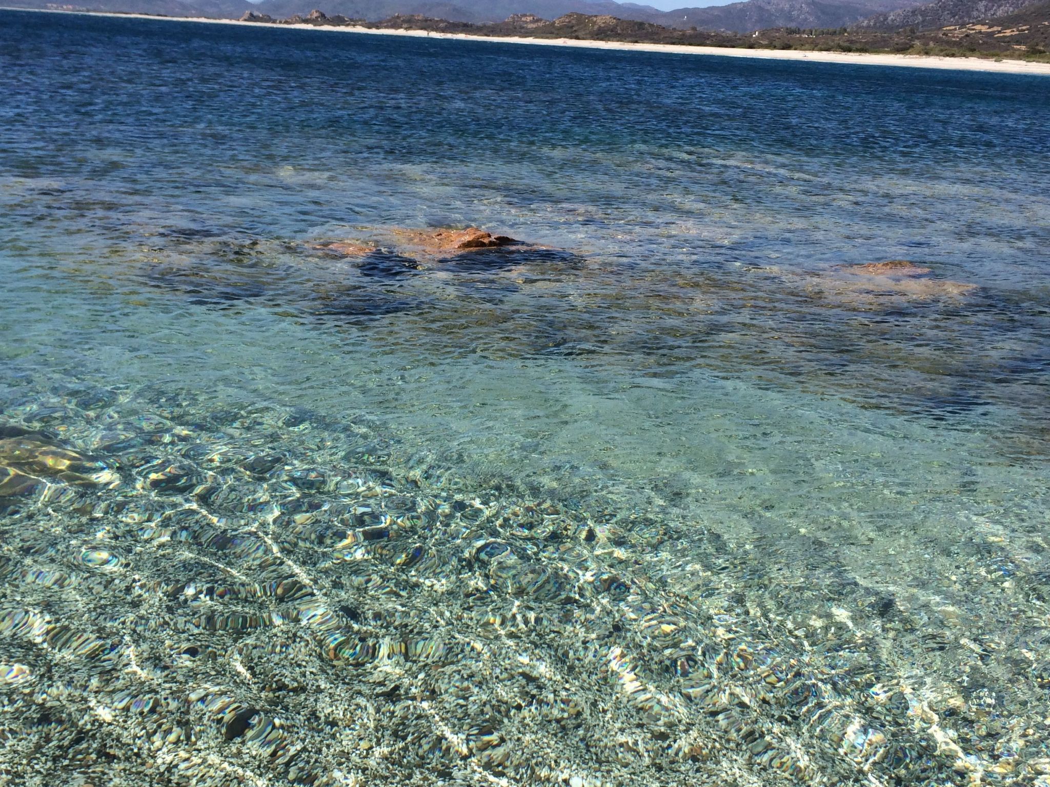 Gemütliches Ferienhaus mit Kamin in Porto Tramatzu-Binnen