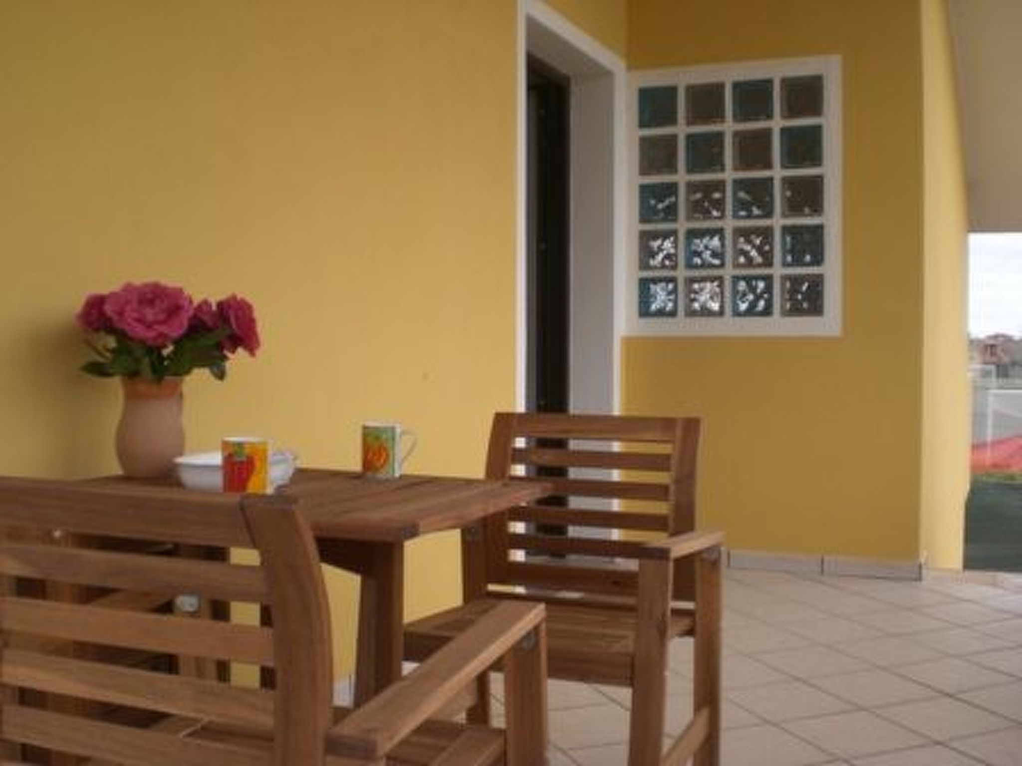 Wohnung in Soleminis mit Grill-Binnen