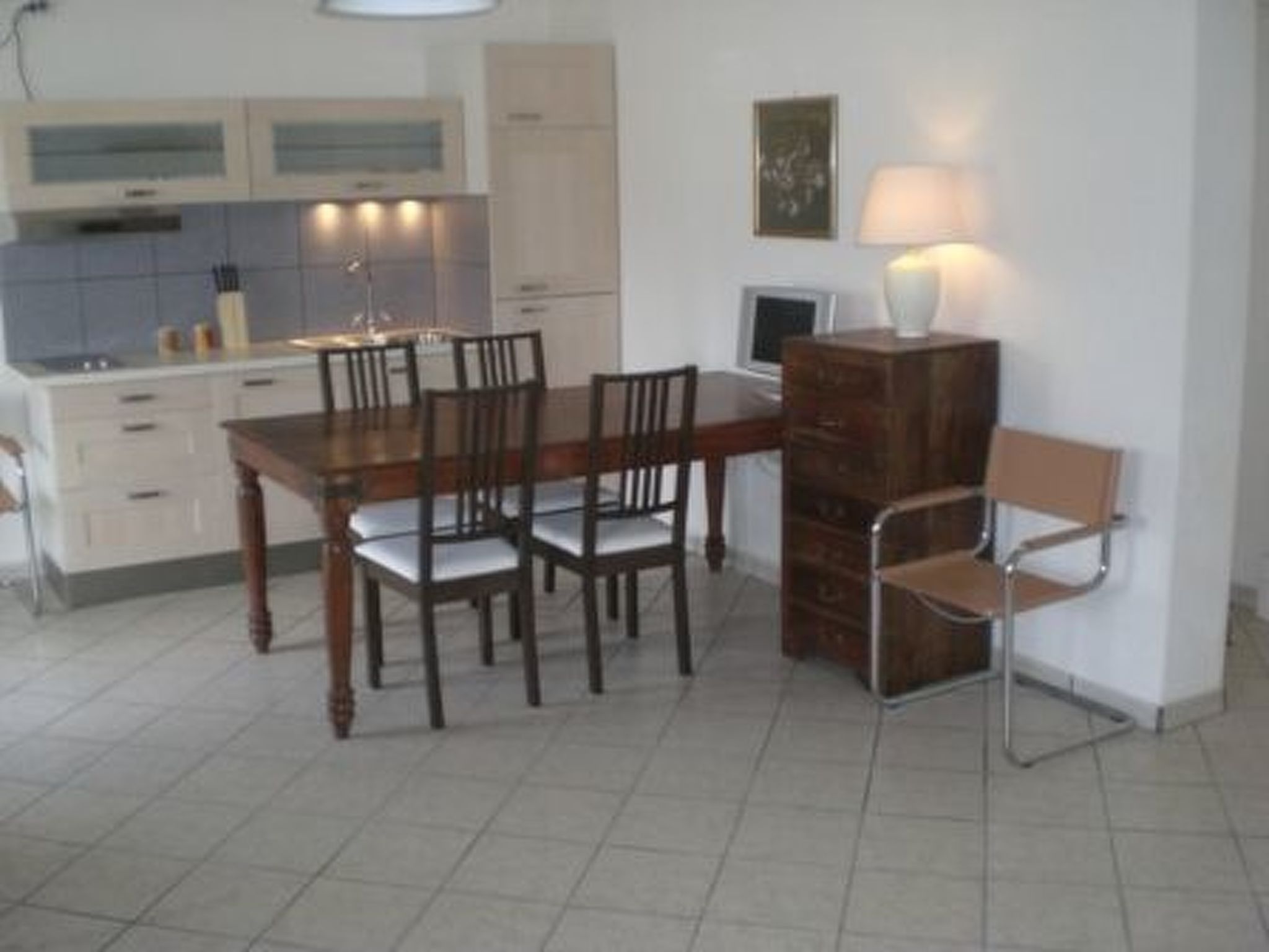 Wohnung in Soleminis mit Grill-Binnen