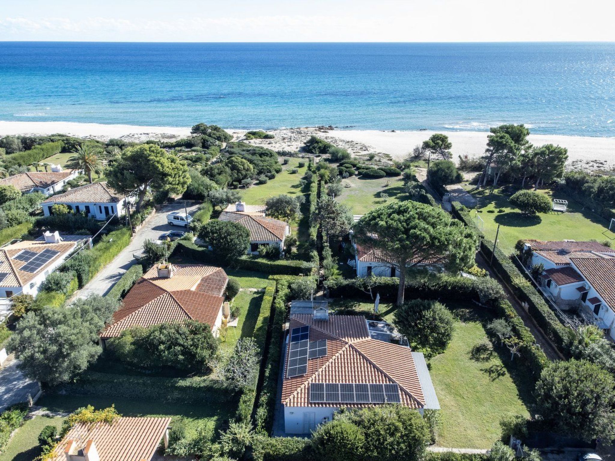 Villa "Villa Aurosa" in der Nähe des Strandes