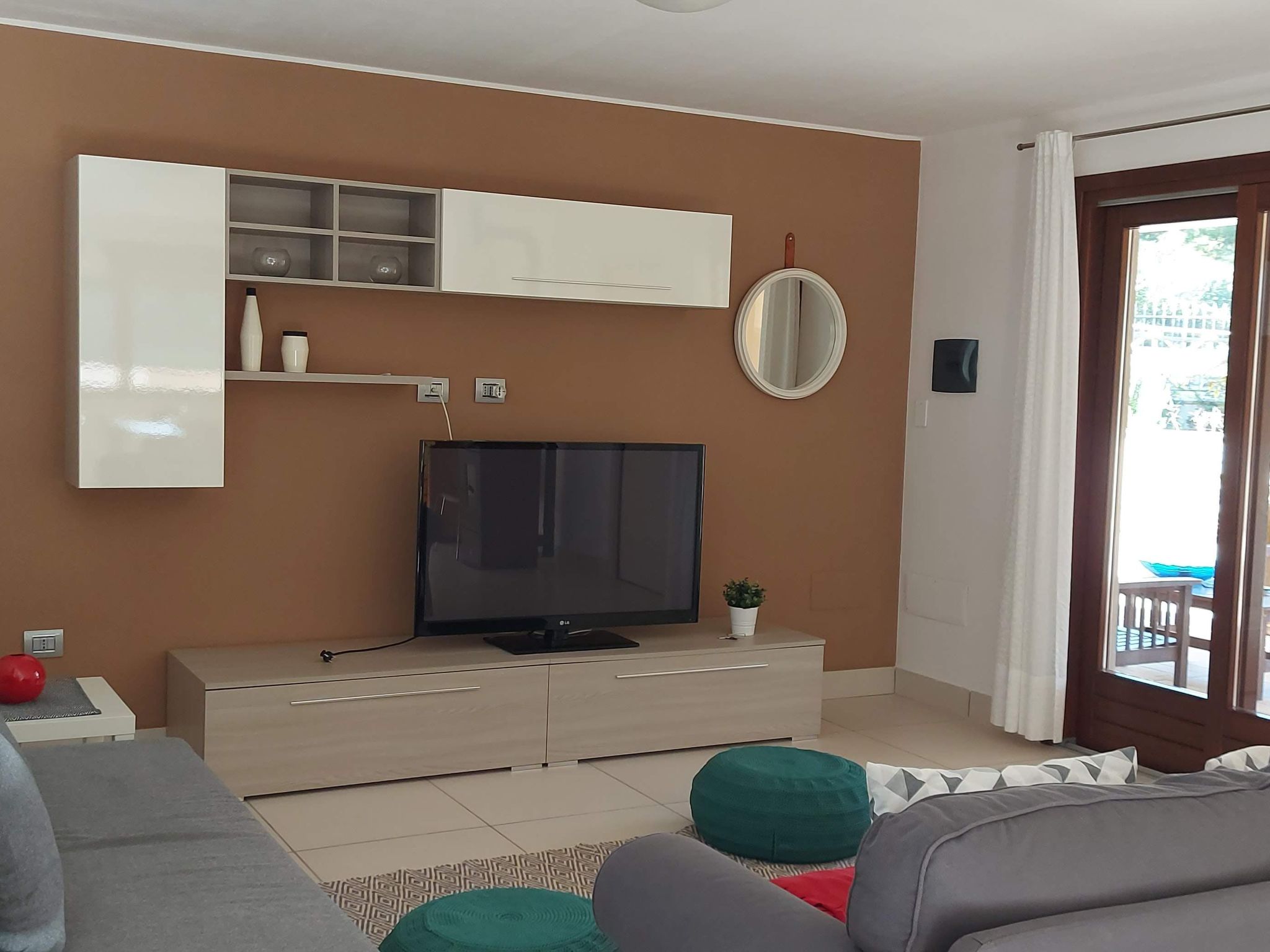 Unterkunft in der 'Villa Luigi' mit oberirdischem Pool