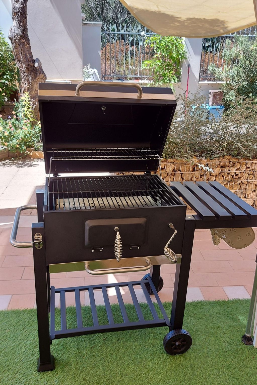 Unterkunft in der 'Villa Luigi' mit oberirdischem Pool-Drinnen