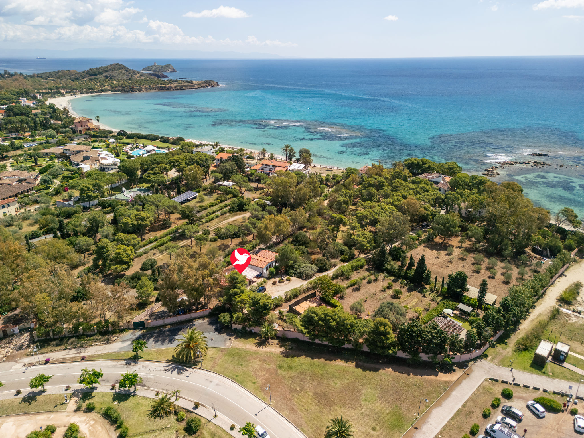 Villa Ilse – Vue aérienne, photo 29 sur 30