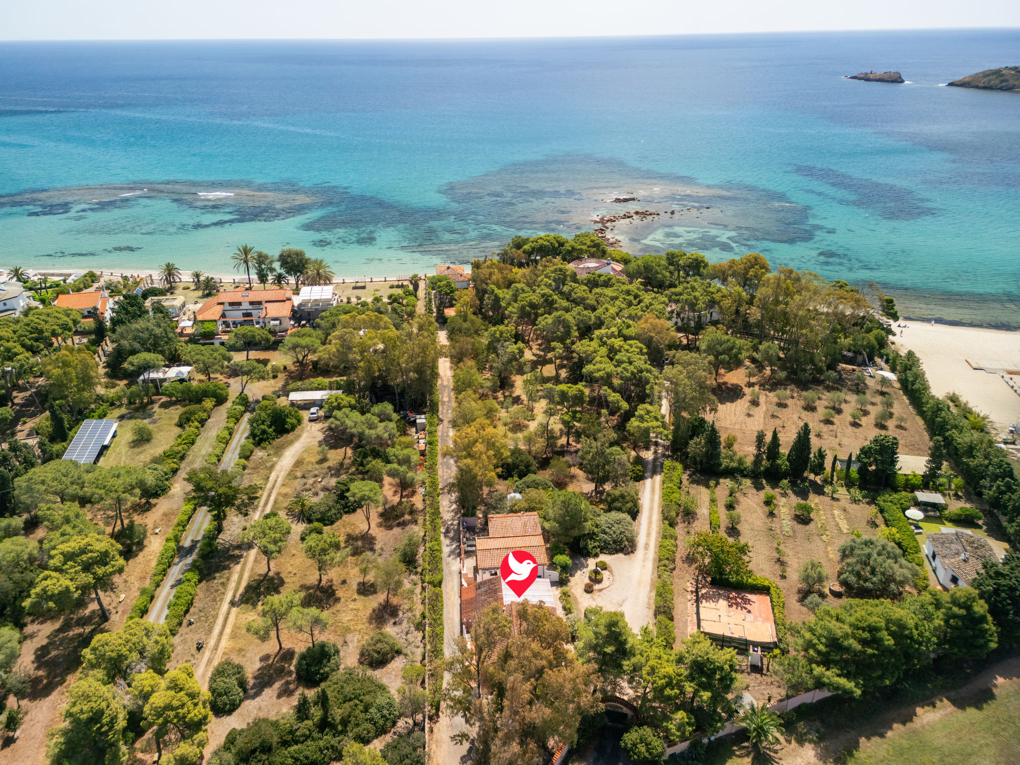 Villa Ilse – Vue aérienne, photo 30 sur 30