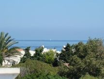 Unterkunft mit Terrasse am Meer