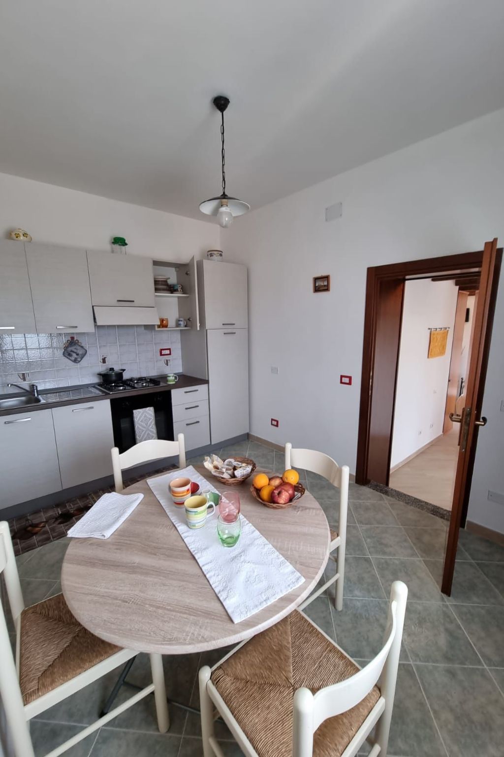 Wohnung mit drei Betten