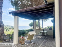 Villetta Verde 1: Rustiek vakantiehuis op 300m van zee bij Capoliveri, Elba - thumbnail 2