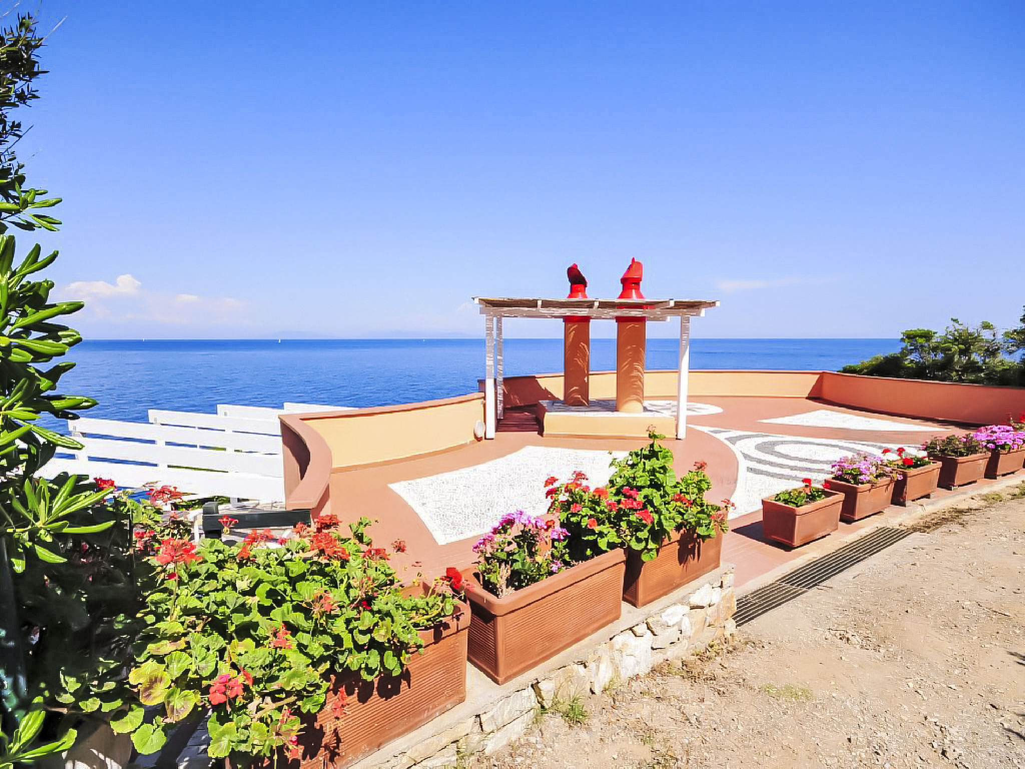 Capo d'Arco-Draußen