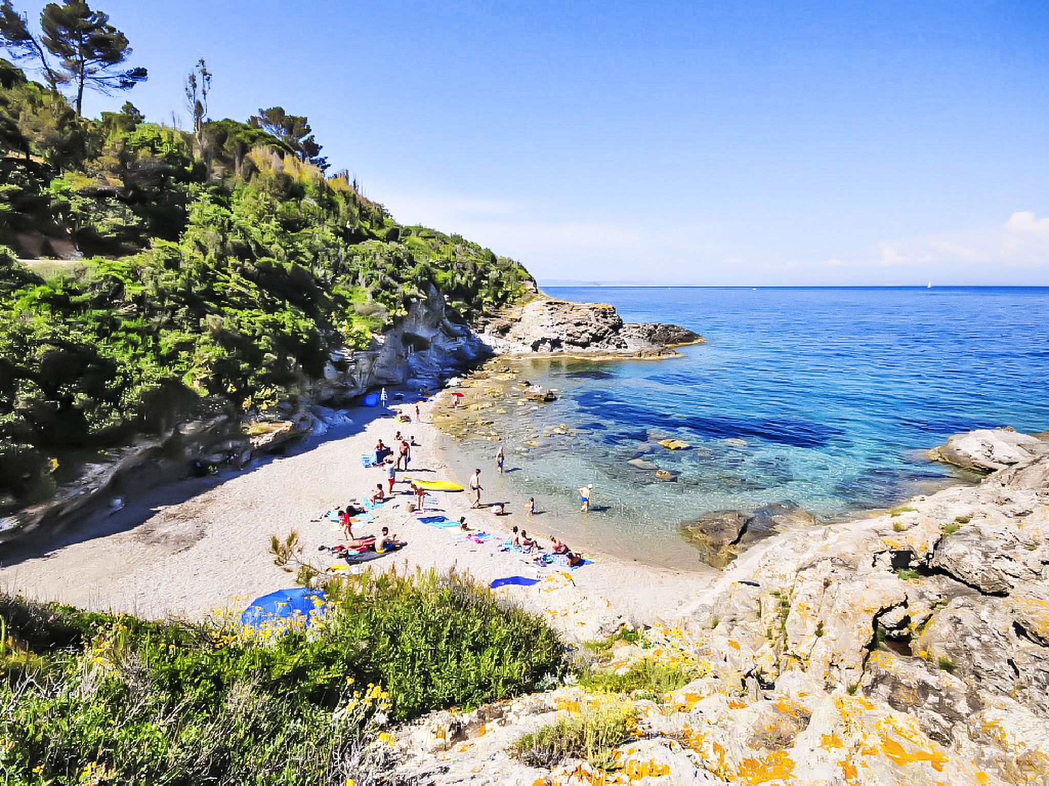 Capo d'Arco-Draußen