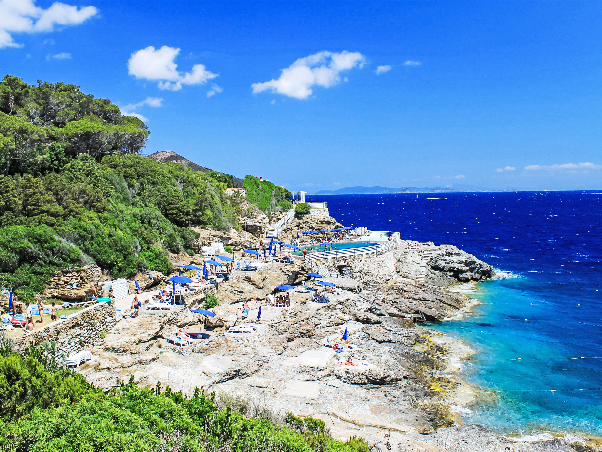 Capo d'Arco-Draußen