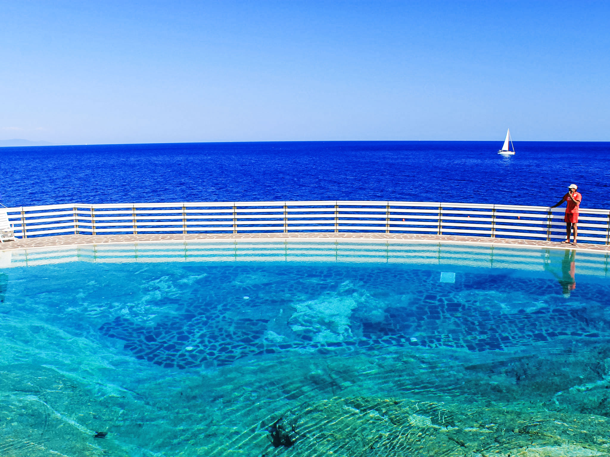 Capo d'Arco-Draußen