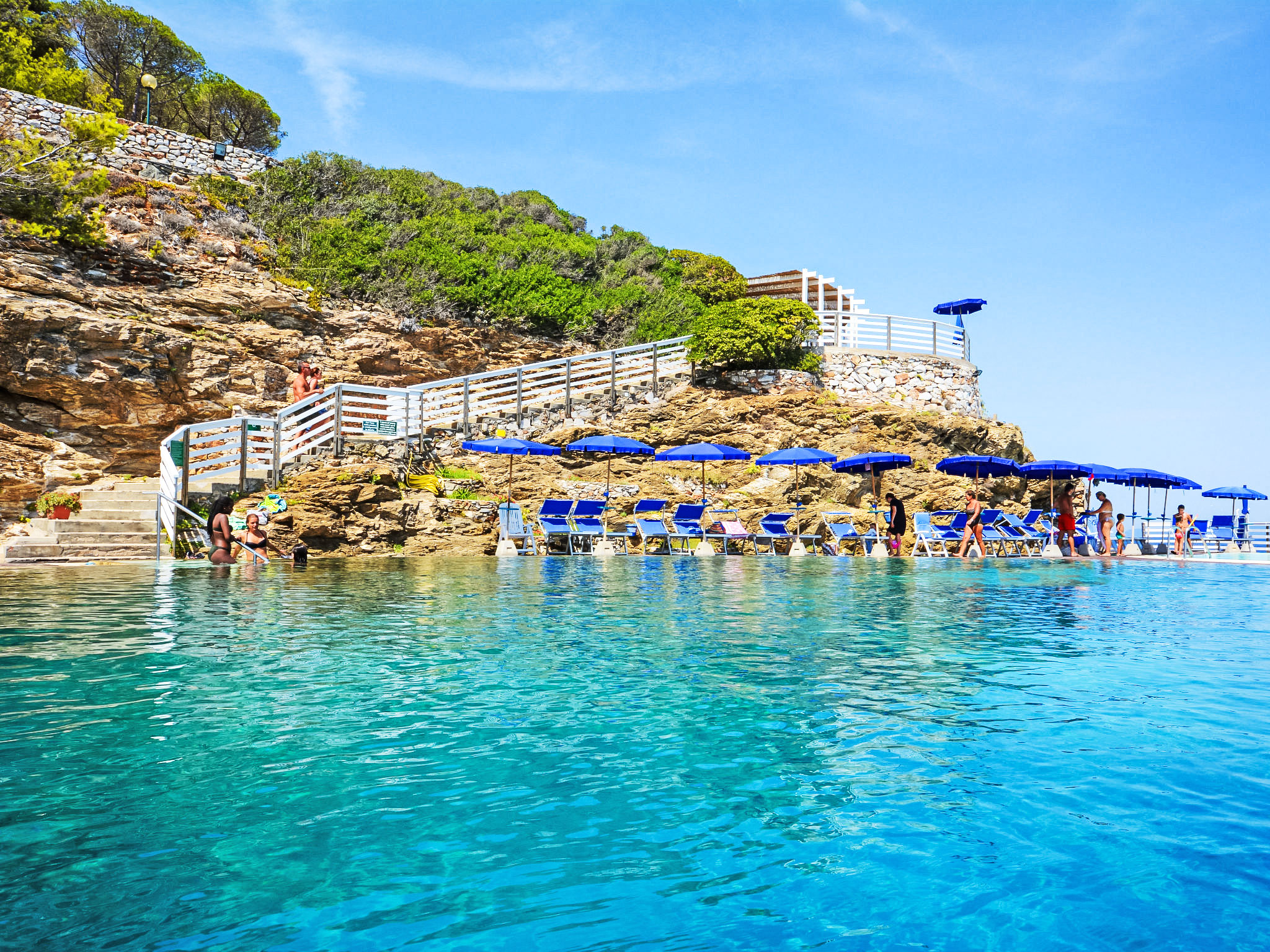 Capo d'Arco-Draußen