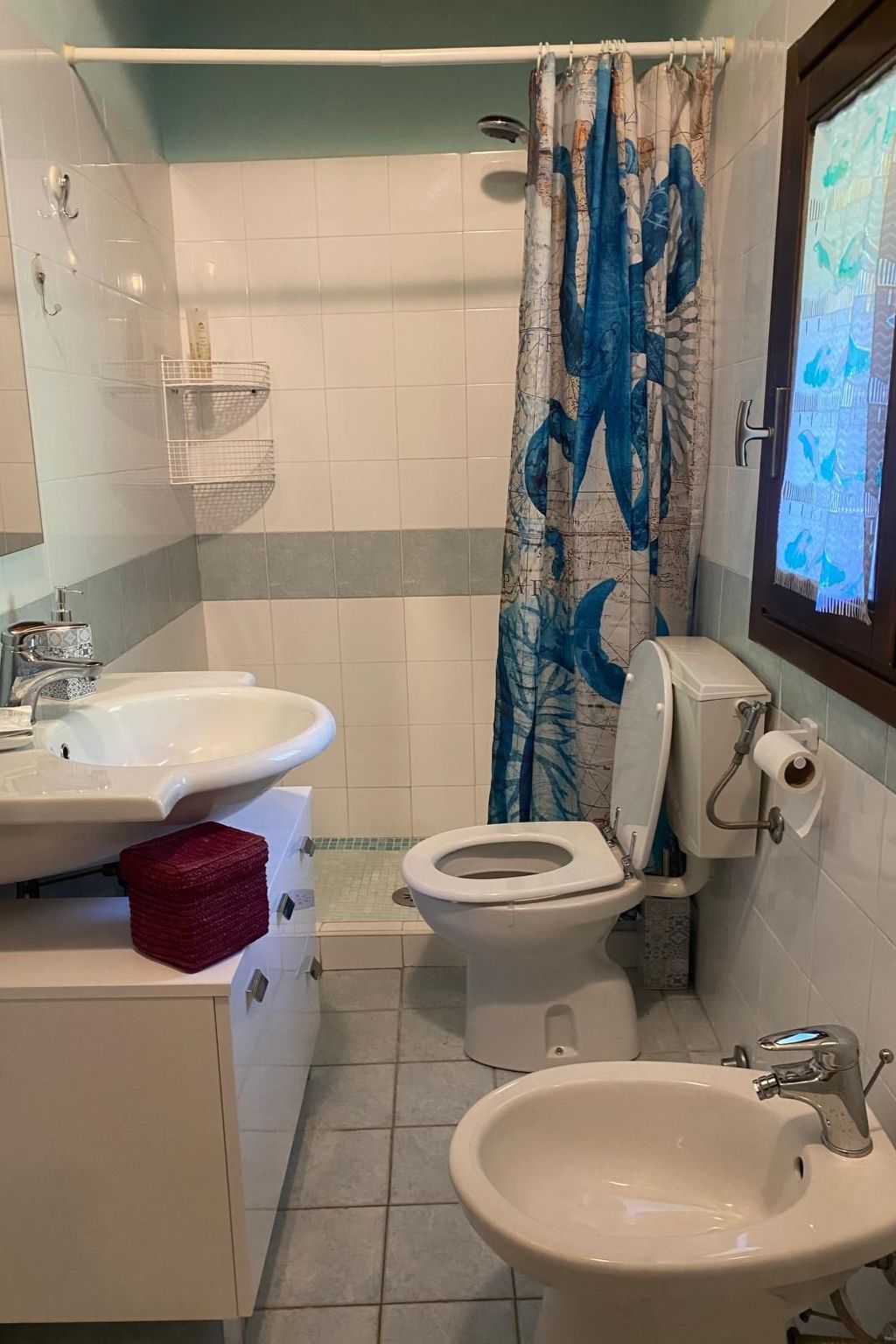 Wohnung 'The Blue Octopus' mit Blick aufs Wasser-Binnen