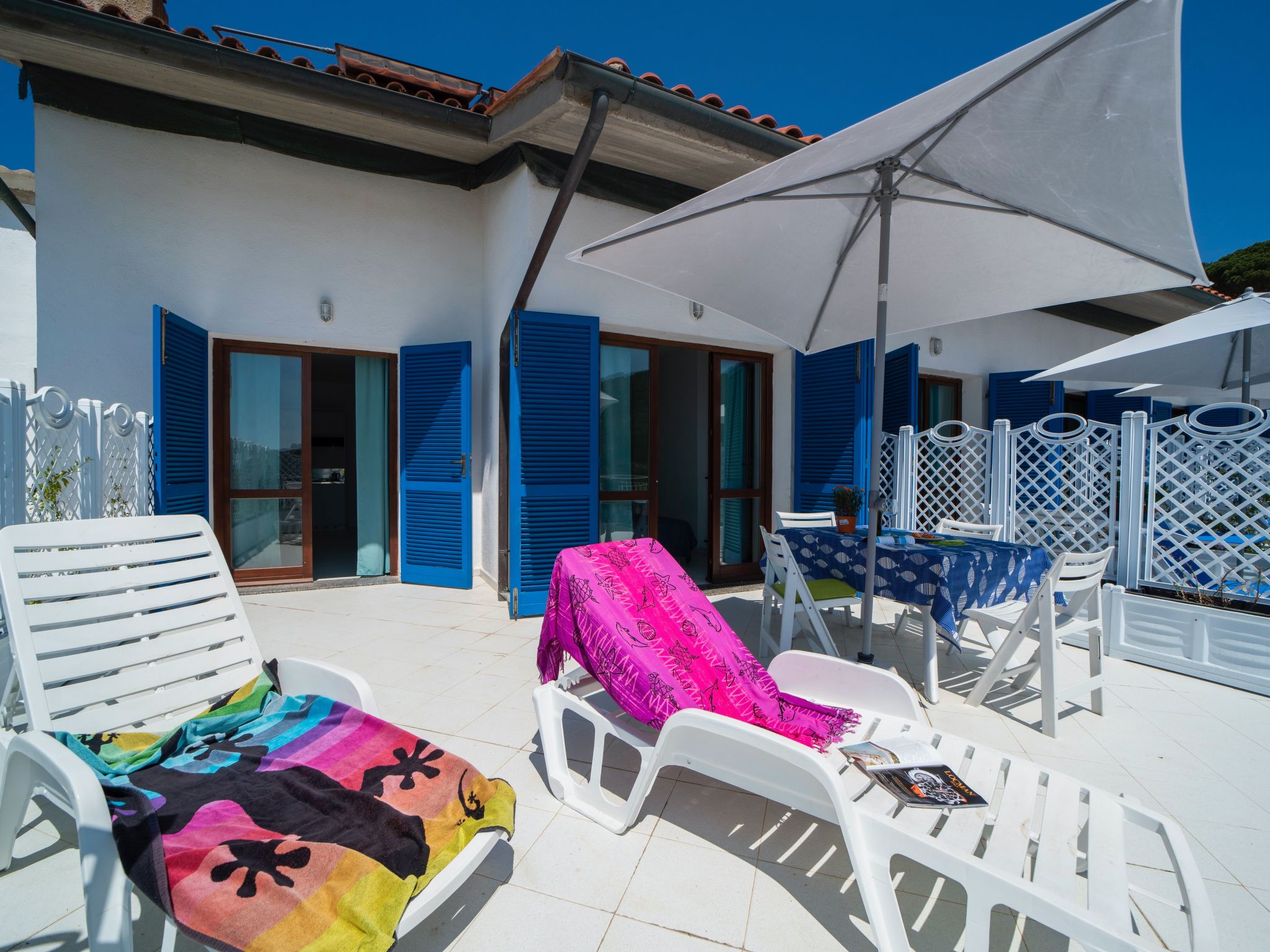 Für 4 Personen ca. 28 m&sup2; in Cavoli, Insel Elba-Buiten