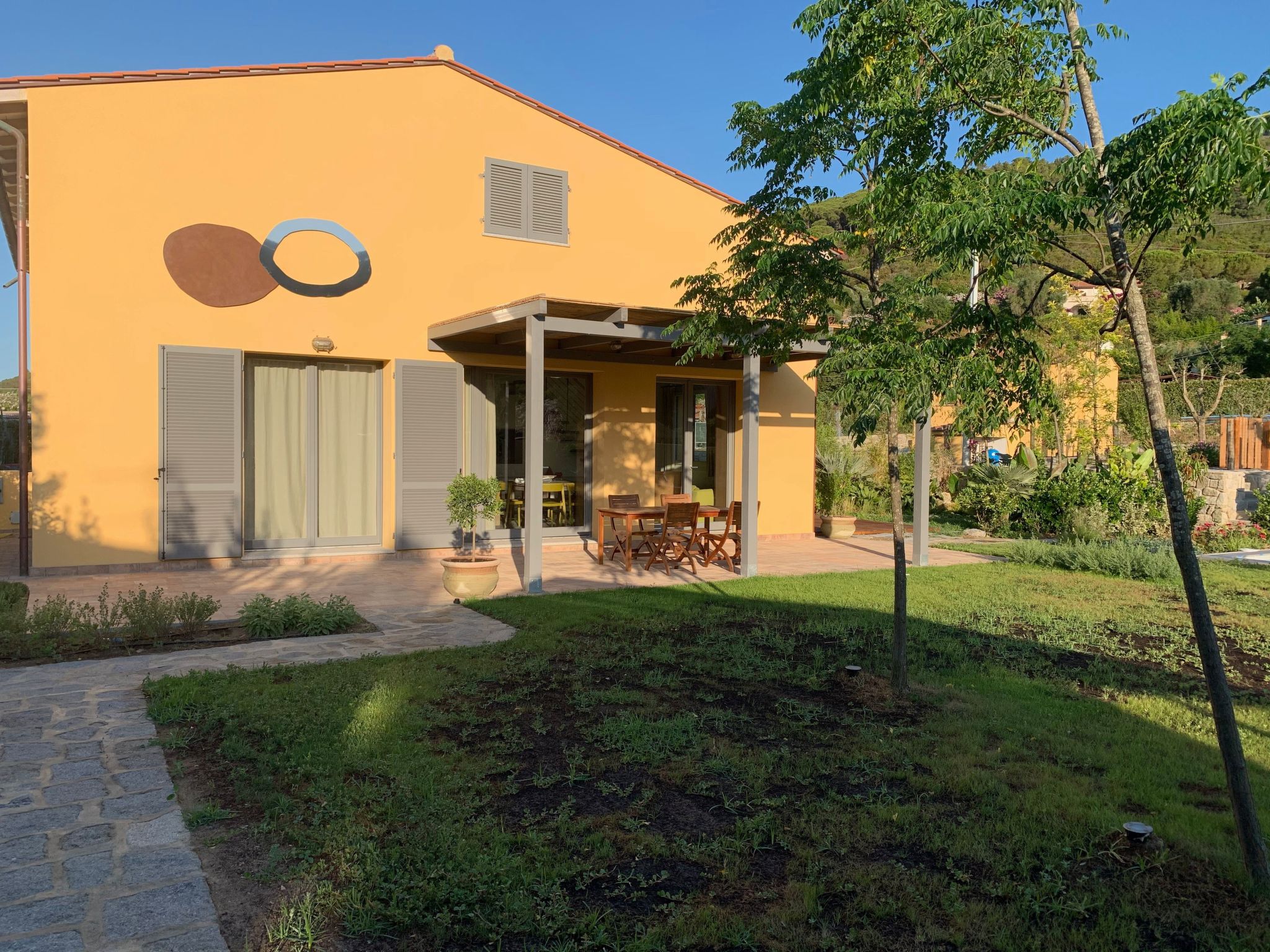 Entspannende Landvilla