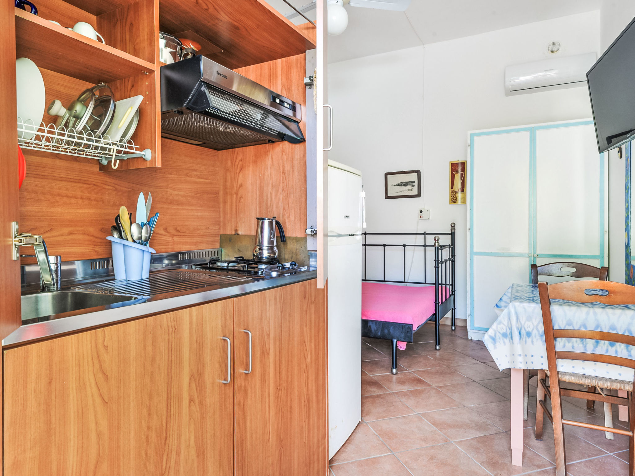 Appartement Arancio – Cuisine et coin repas, photo 15 sur 15