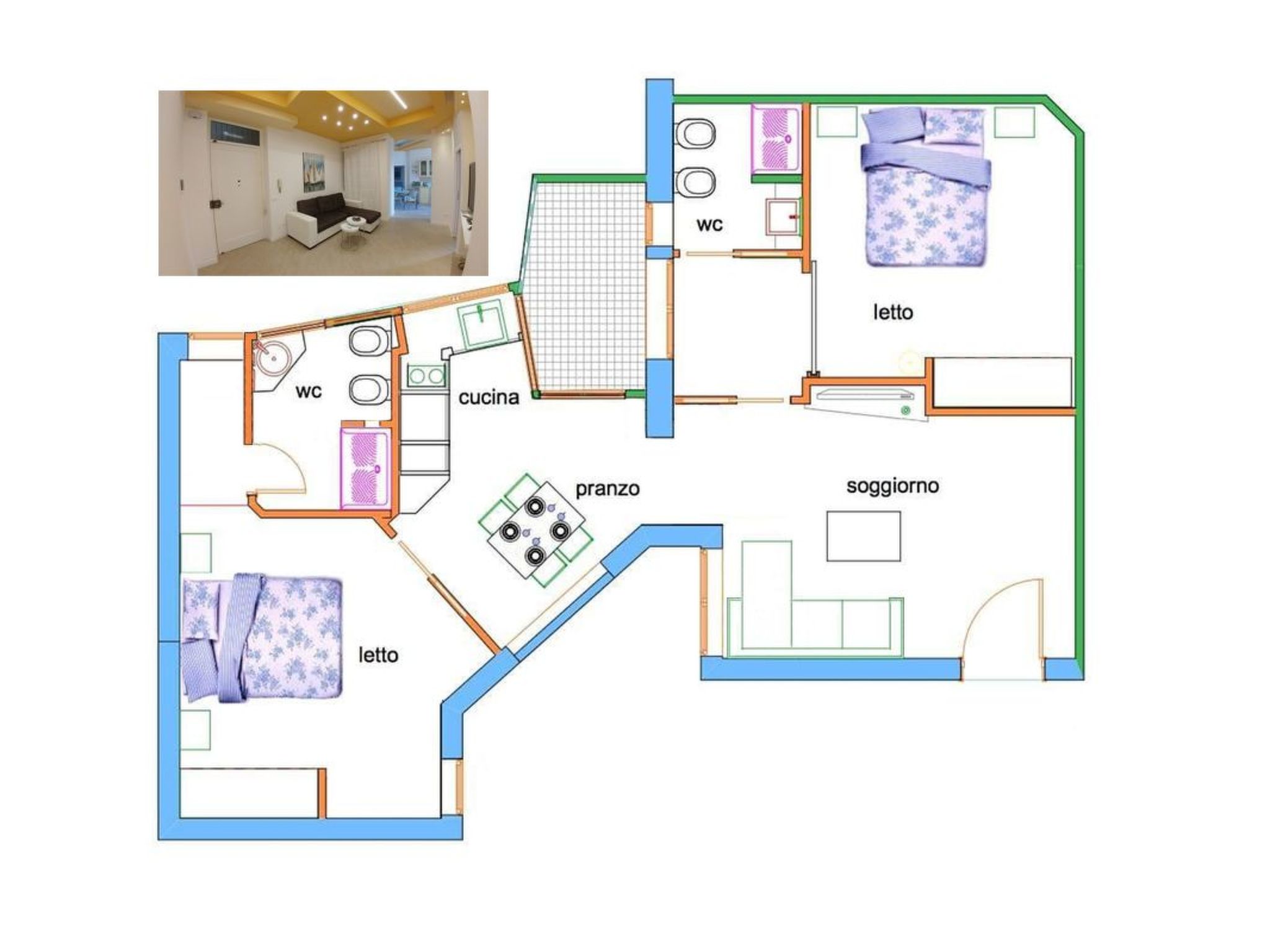 Moderne Wohnung in Palermo-Image-tags.info