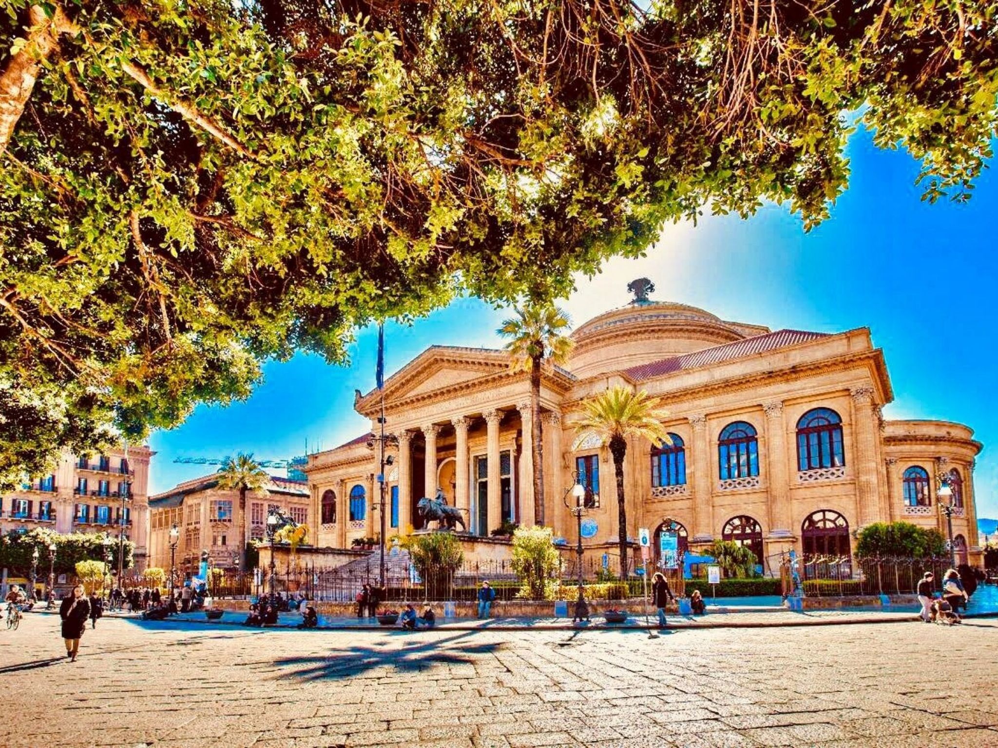 Wohnung "La Terrazza di Massimo-Binnen
